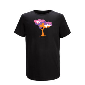 T-paita - musta - puu